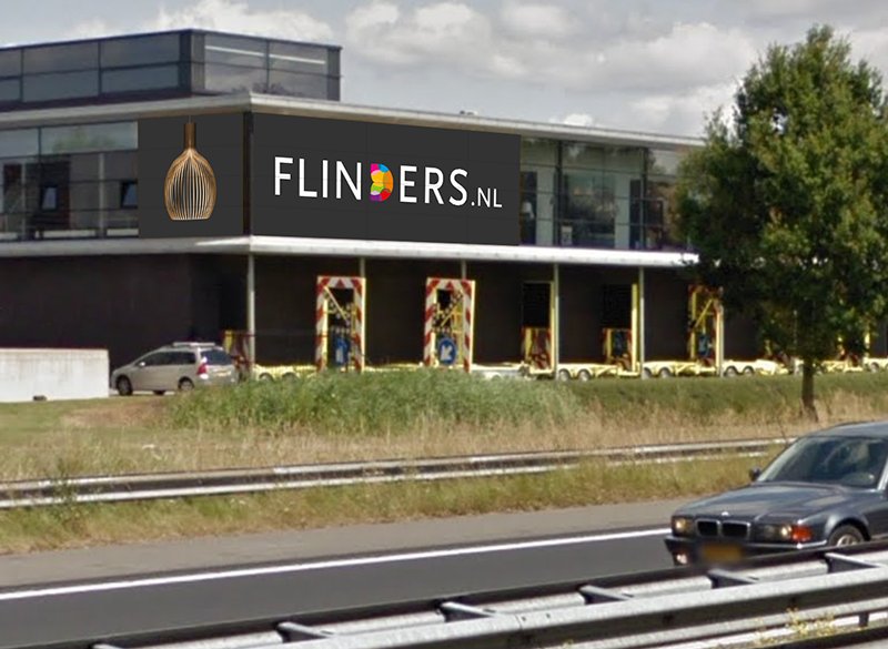 Flinders |  Signing on facade  | Responsibilities: Design