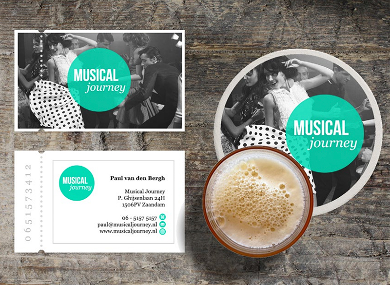 Musical Journey | Event company | Responsibilities: Branding